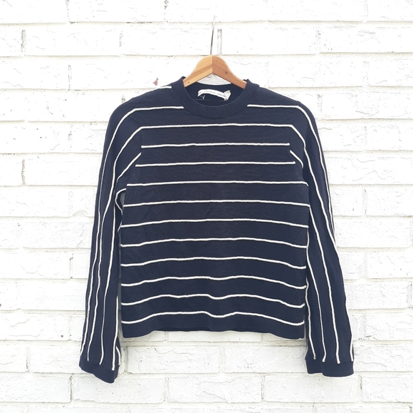 & Other Stories Wool Stripe Sweater XS - Picture 1 of 7